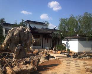 北京房山中式園林完工實(shí)景圖及中式設計案例