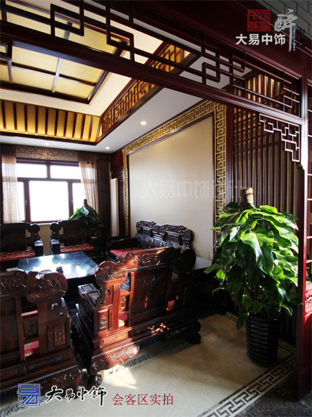 北京順義工業(yè)園區藥業(yè)集團中式辦公空間裝修設計元素