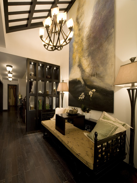 新中式風(fēng)格裝修設計 淡雅含蓄現代裝修效果圖