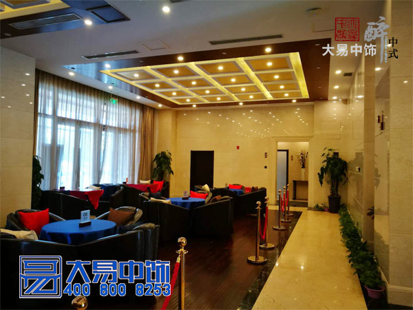 中式酒店裝修竣工現場(chǎng) 國際大酒店中式設計