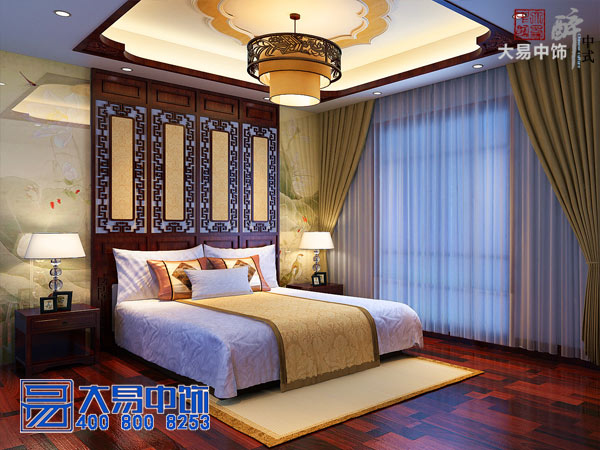 中式臥室設計